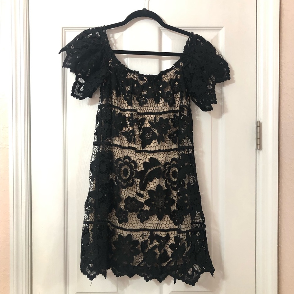 Black dress. Sky Brand.
